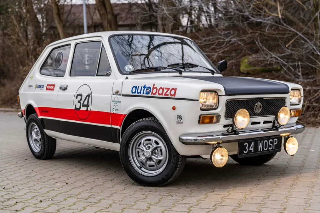 Fiat 127p dla Wośp z 1973 roku licytacja
