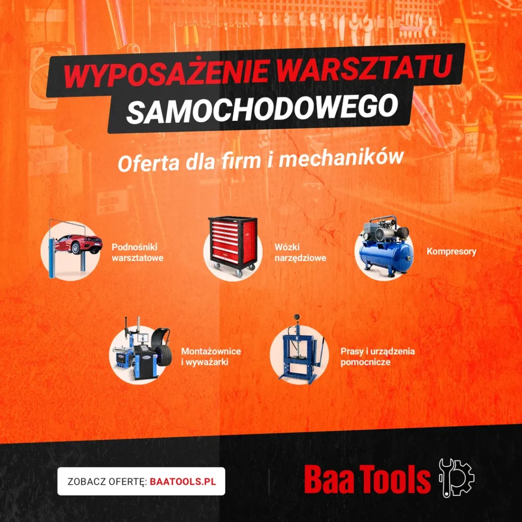 wyposażenie warsztatu