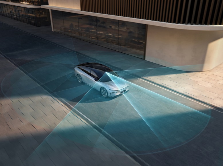 Systemy bezpieczeństwa w XPeng P7+